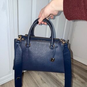 MCM Saffiano Leather Satchel – Structured & Timeless - good condition